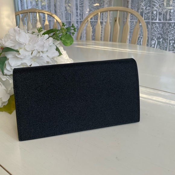 ❌SOLD❌Christian Louboutin Black Glitter Shoulder bag - Picture 7 of 13